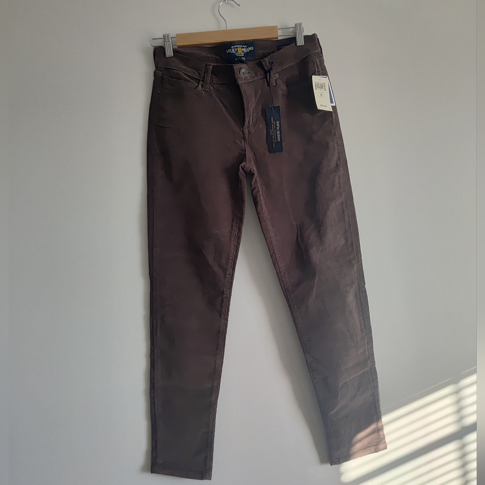Lucky Brand Corduroy Pants in Brown